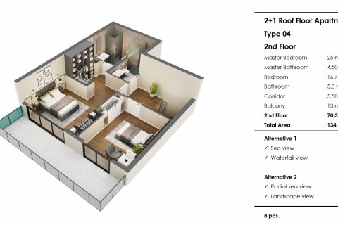 Продажа квартиры в Муратпаше, Анталье, Турция 2 комн., 64м2, №182139 – фото 18