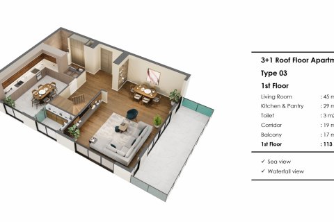 Продажа квартиры в Муратпаше, Анталье, Турция 2 комн., 64м2, №182139 – фото 20