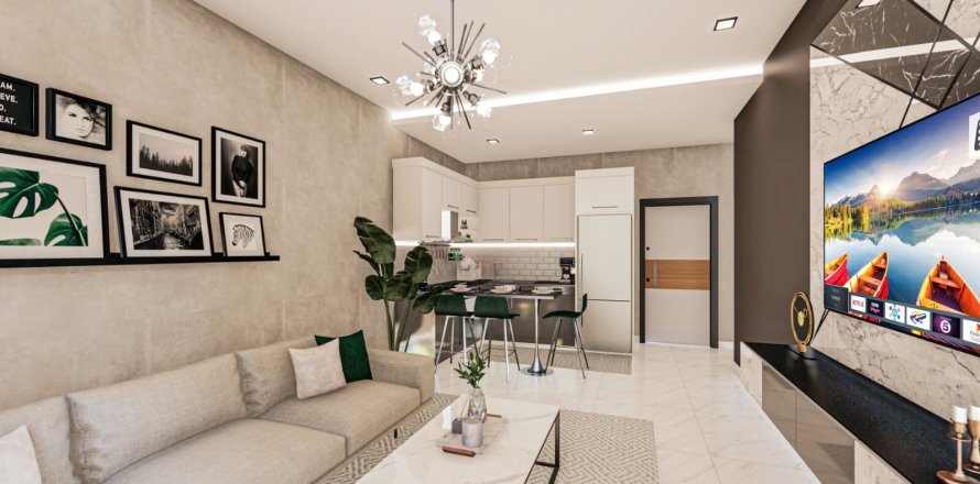 4+1 Apartment in Sea Pearl Sky, Alanya, Antalya, Turkey No. 164723