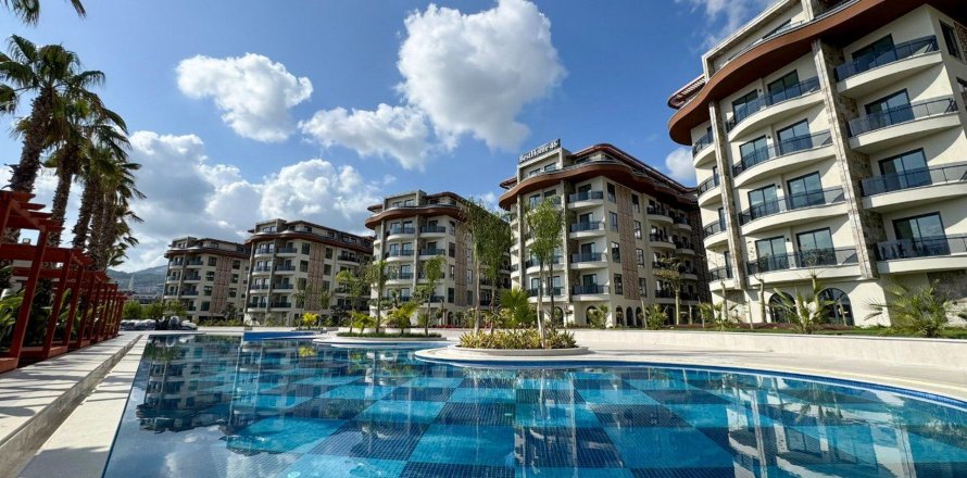 1+1 Leilighet  i Oba, Antalya, Tyrkia Nr. 192049