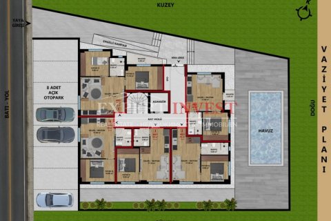 Leilighet  i Muratpasa, Antalya, Tyrkia Nr. 206904