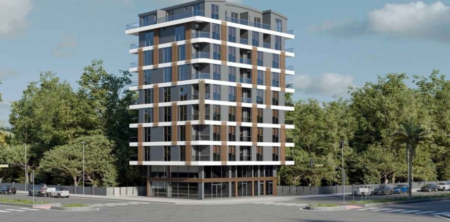 1+1 Lejlighed  i Muratpasa, Antalya, Tyrkiet Nr. 206843