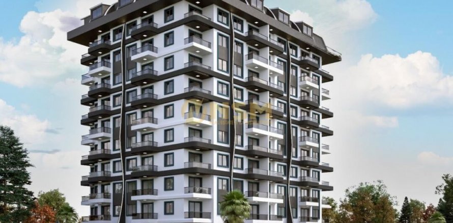 1+1 Lejlighed  i Alanya, Antalya, Tyrkiet Nr. 179739