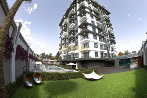 1+1 Lejlighed  i Alanya, Antalya, Tyrkiet Nr. 179739 - 3