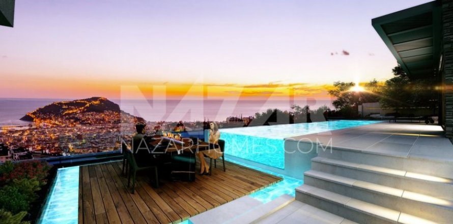 4+1 Apartment in Alanya, Antalya, Turkey No. 211258