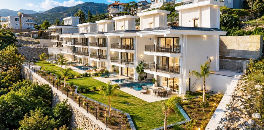 Villa  3+2  Alanya, Antalya, Türkiye №192151