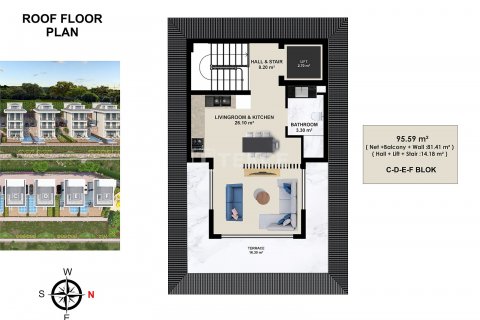 3+2 Villa in Alanya, Antalya, Türkei Nr. 192152 - 3
