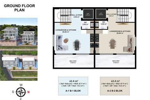 3+2 Villa in Alanya, Antalya, Türkei Nr. 192152 - 10