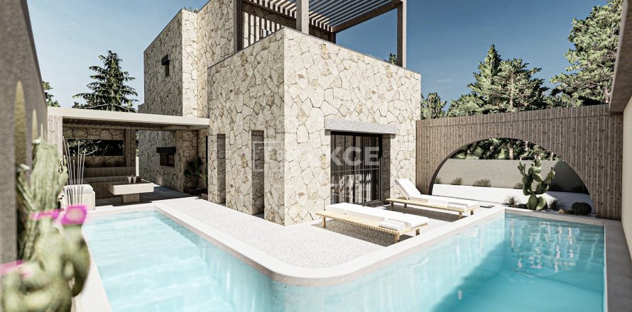 Villa  3+1  Bodrum, Muğla, Türkiye №169159