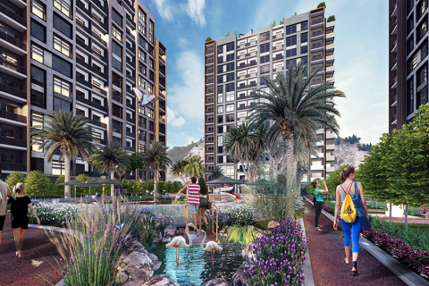 1+1 Lejlighed  i Mersin, Tyrkiet Nr. 187564