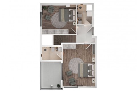 Продажа квартиры  в Анталье, Турция 3+1, 149м2, №161652 – фото 2
