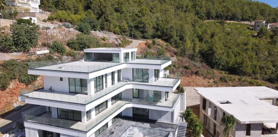 5+2 Villa i Tepe, Alanya, Antalya, Turkiet Nr. 117439