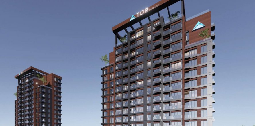 1+1 Lägenhet i Tor Finance City, istanbul, Turkiet Nr. 161670