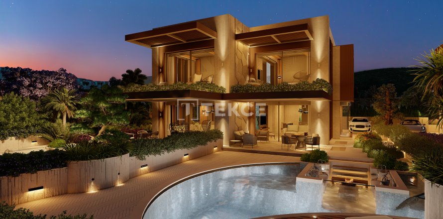 Villa 5+1 Bodrum, Muğla, Türkiye №206616