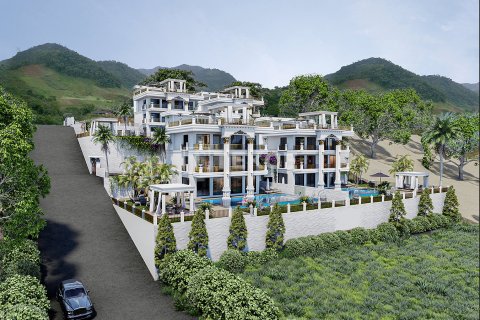 4+1 Villa  i Alanya, Antalya, Turkiet Nr. 161533 - 30
