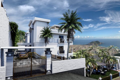 4+1 Villa  i Alanya, Antalya, Turkiet Nr. 161533 - 11