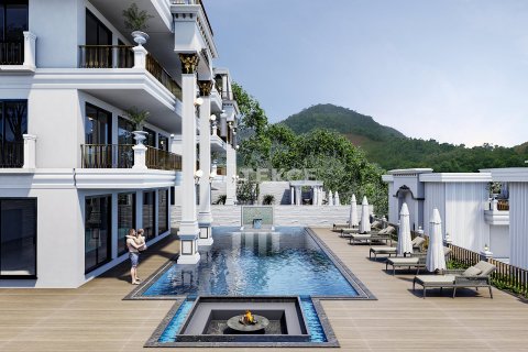 4+1 Villa  i Alanya, Antalya, Turkiet Nr. 161533 - 10