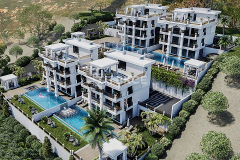 4+1 Villa  i Alanya, Antalya, Turkiet Nr. 161533 - 5
