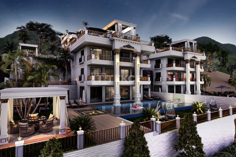 4+1 Villa  i Alanya, Antalya, Turkiet Nr. 161533 - 18