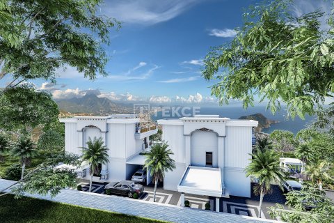 4+1 Villa  i Alanya, Antalya, Turkiet Nr. 161533 - 17