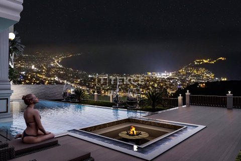 4+1 Villa  i Alanya, Antalya, Turkiet Nr. 161533 - 21