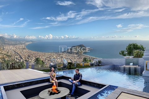 4+1 Villa  in Alanya, Antalya, Türkei Nr. 161533