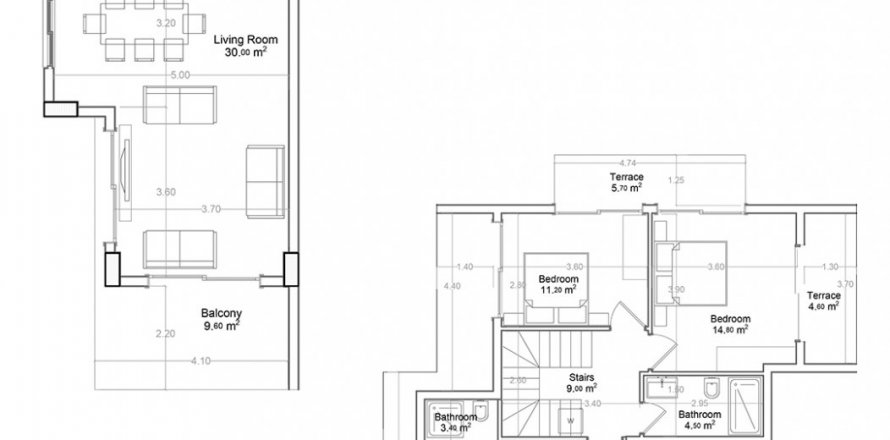 3+1 Penthouse in Yekta Green Life Gazipasa Residence, Gazipasa, Antalya, Turkey No. 160746