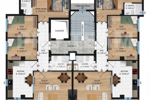 Apartment for sale in Muratpasa, Antalya, Turkey, 110m2, No. 169688 – photo 27