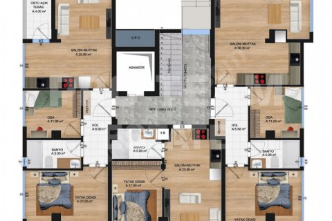 Apartment for sale in Muratpasa, Antalya, Turkey, 110m2, No. 169688 – photo 26