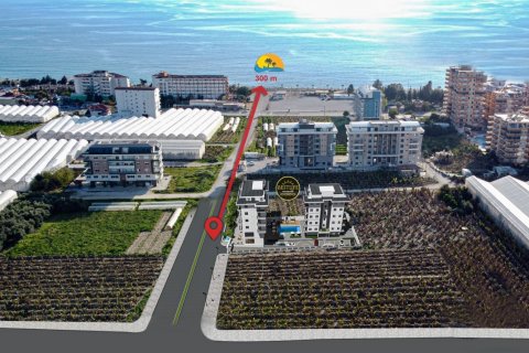 Квартира  1+1 в Каргыджаке, Аланья, Анталья, Турция №181067