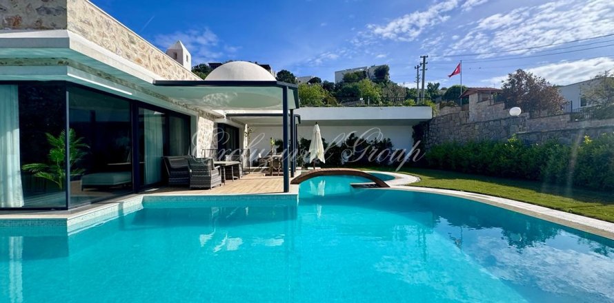 5+2 Villa  i Bodrum, Mugla, Tyrkiet Nr. 191584