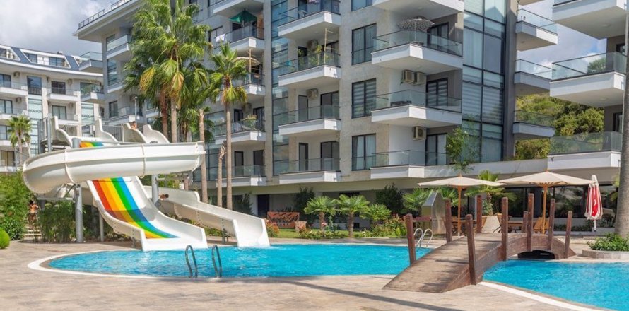 1+1 Lägenhet  i Alanya, Antalya, Turkiet Nr. 187501