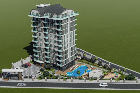 Daire  1+1  Alanya, Antalya, Türkiye №181564