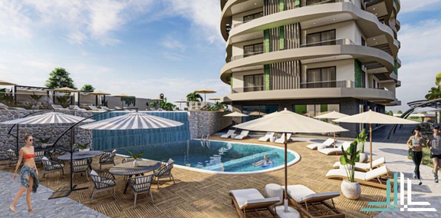 Wohnung  in Alanya, Antalya, Türkei Nr. 186237