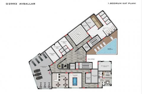 Wohnung  in Alanya, Antalya, Türkei Nr. 186237 - 25