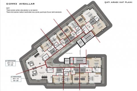 Wohnung  in Alanya, Antalya, Türkei Nr. 186237 - 28