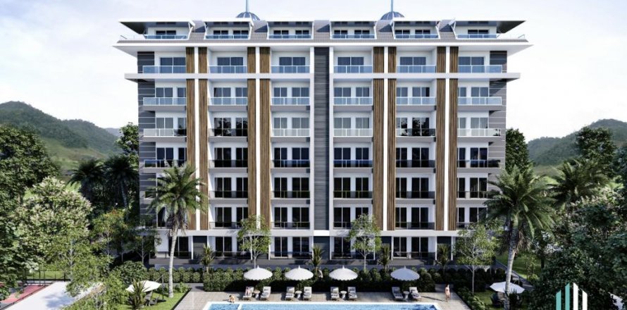 Leilighet i Alanya, Antalya, Tyrkia Nr. 186231