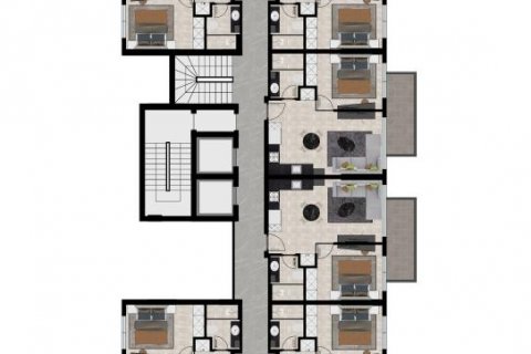 Wohnung  in Alanya, Antalya, Türkei Nr. 186253 - 21
