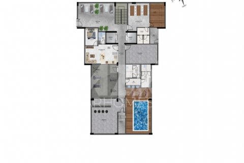 Apartment for sale in Alanya, Antalya, Turkey, 1 bedroom, 41m2, No. 189806 – photo 23