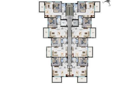 Apartment for sale in Alanya, Antalya, Turkey, 1 bedroom, 41m2, No. 189806 – photo 24