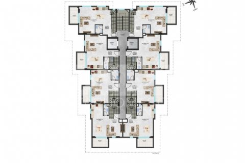 Apartment for sale in Alanya, Antalya, Turkey, 1 bedroom, 41m2, No. 189806 – photo 25