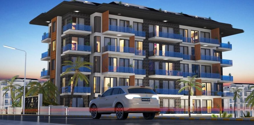 3+1 Leilighet  i Alanya, Antalya, Tyrkia Nr. 211461