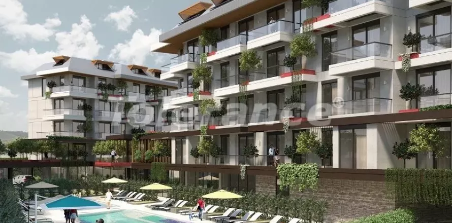 Daire  3+1  Oba, Antalya, Türkiye №189708