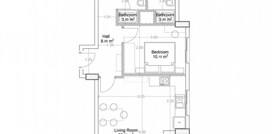 2+1 Wohnung in Yekta Green Life Gazipasa Residence, Gazipasa, Antalya, Türkei Nr. 171580
