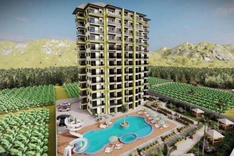 1+1 Leilighet  i Mahmutlar, Antalya, Tyrkia Nr. 181306