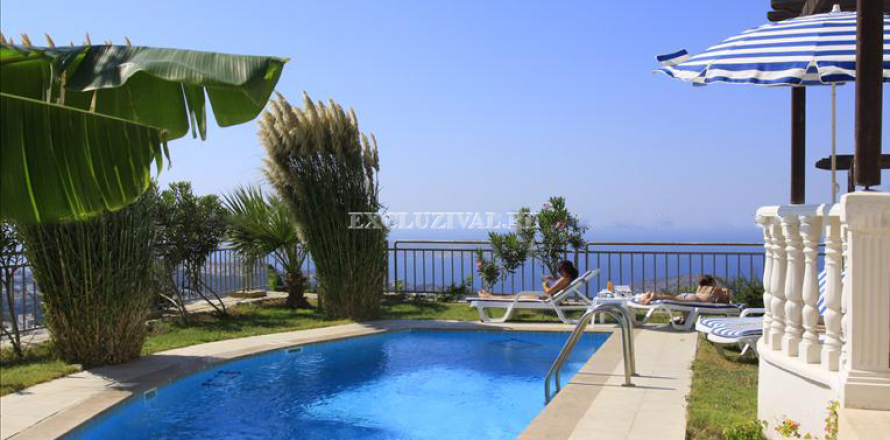 4+1 Villa i Bodrum, Mugla, Tyrkia Nr. 178551