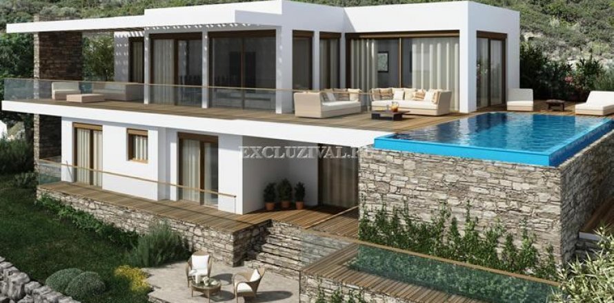 4+1 Villa i Bodrum, Mugla, Turkiet Nr. 178550