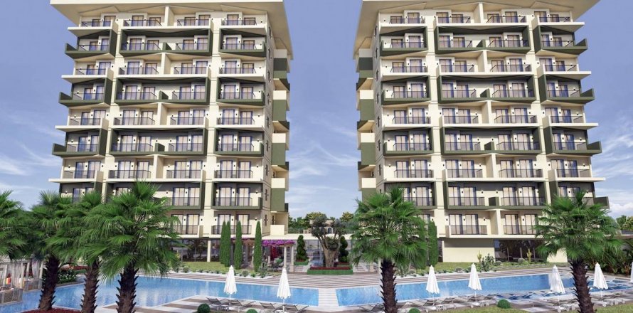 1+1 Leilighet i Alanya, Antalya, Tyrkia Nr. 181417