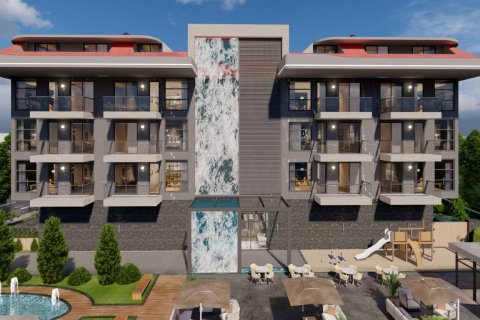 1+1 Lejlighed  i Alanya, Antalya, Tyrkiet Nr. 163715 - 10