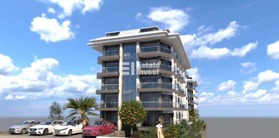 2+1 Lägenhet i Alanya, Antalya, Turkiet Nr. 174470